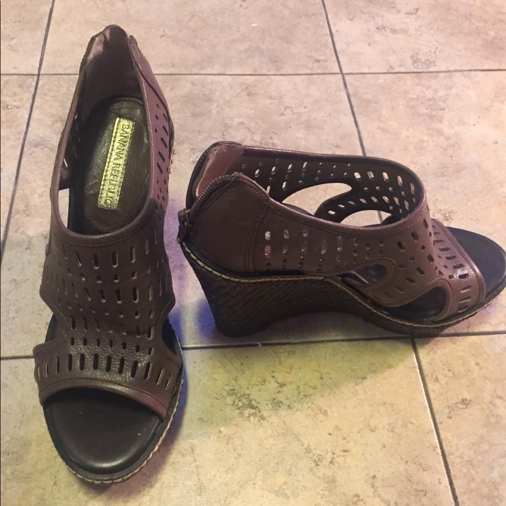Brown shoes